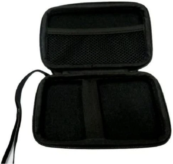 Hard Disk Drive Pouch case for 2.5" HDD Cover WD Seagate Slim Sony Dell Toshiba (Black)